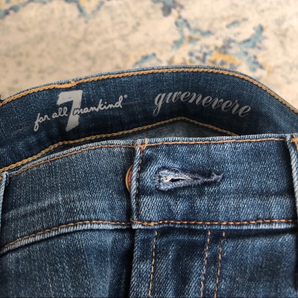 NWT 7 for All Mankind Gwenevere skinny sz 24 - Picture 8 of 8